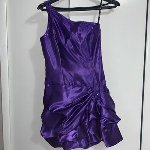 Jessica McClintock Purple Dress
